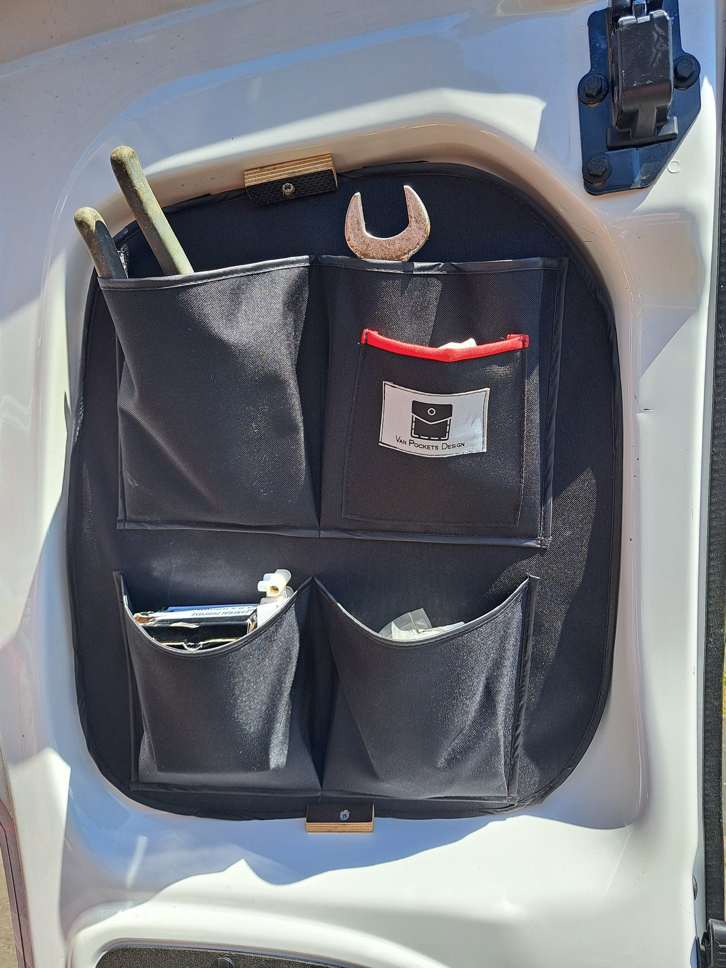 Peugeot partner 2008 - 2018 barn door storage organiser top panel set