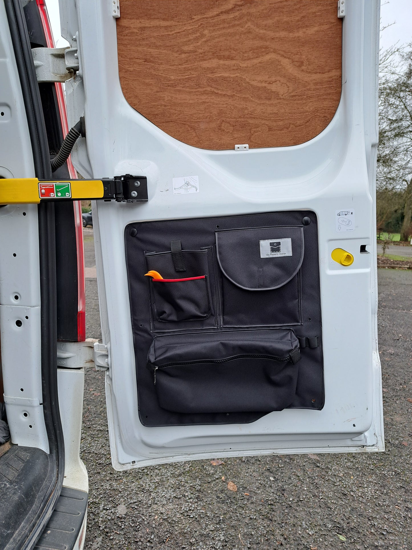 Ford Transit Custom barn door storage right side new model