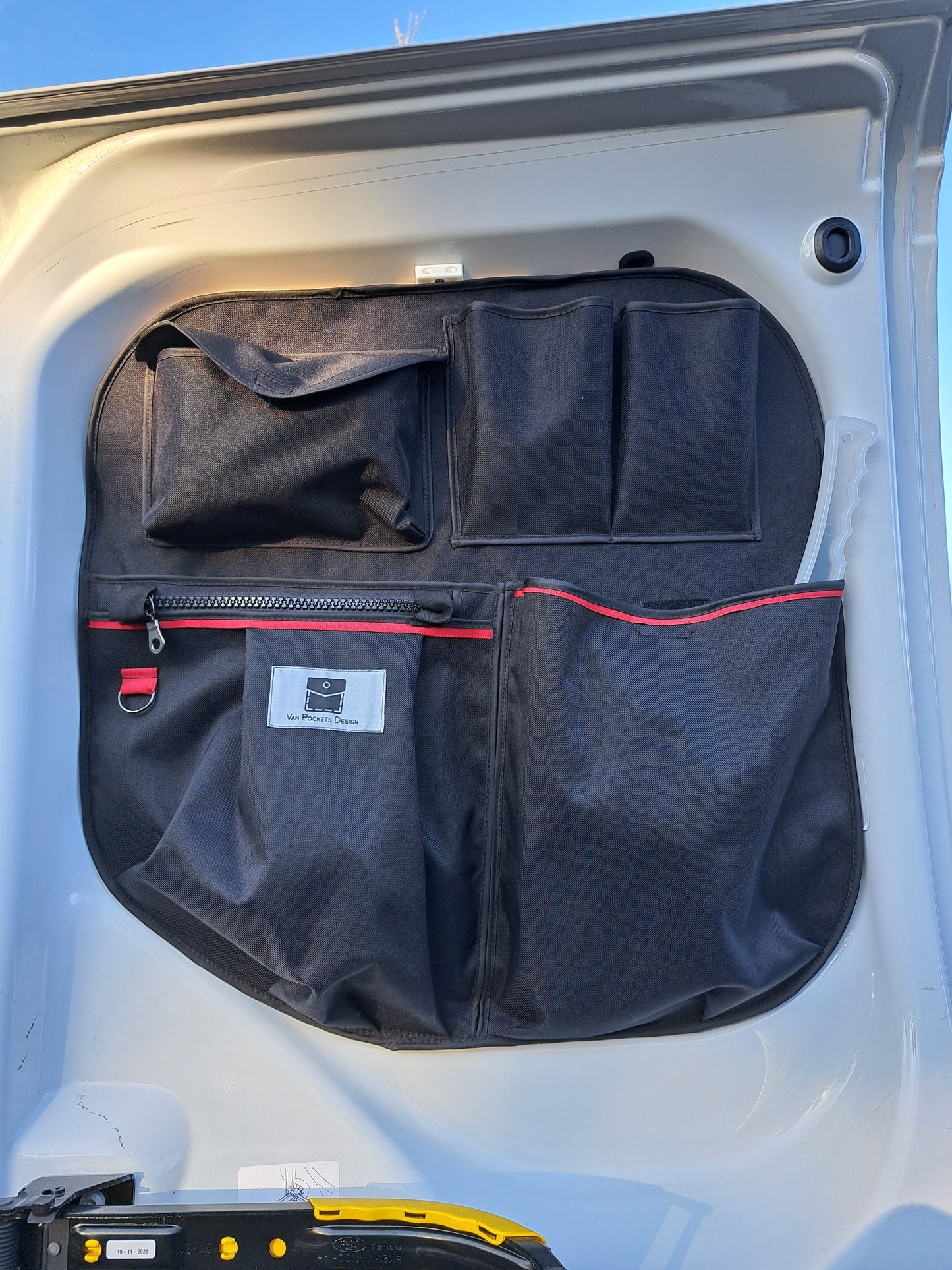 Ford Transit Custom Barn Door Storage Organiser Top Panel Set 2012-2023