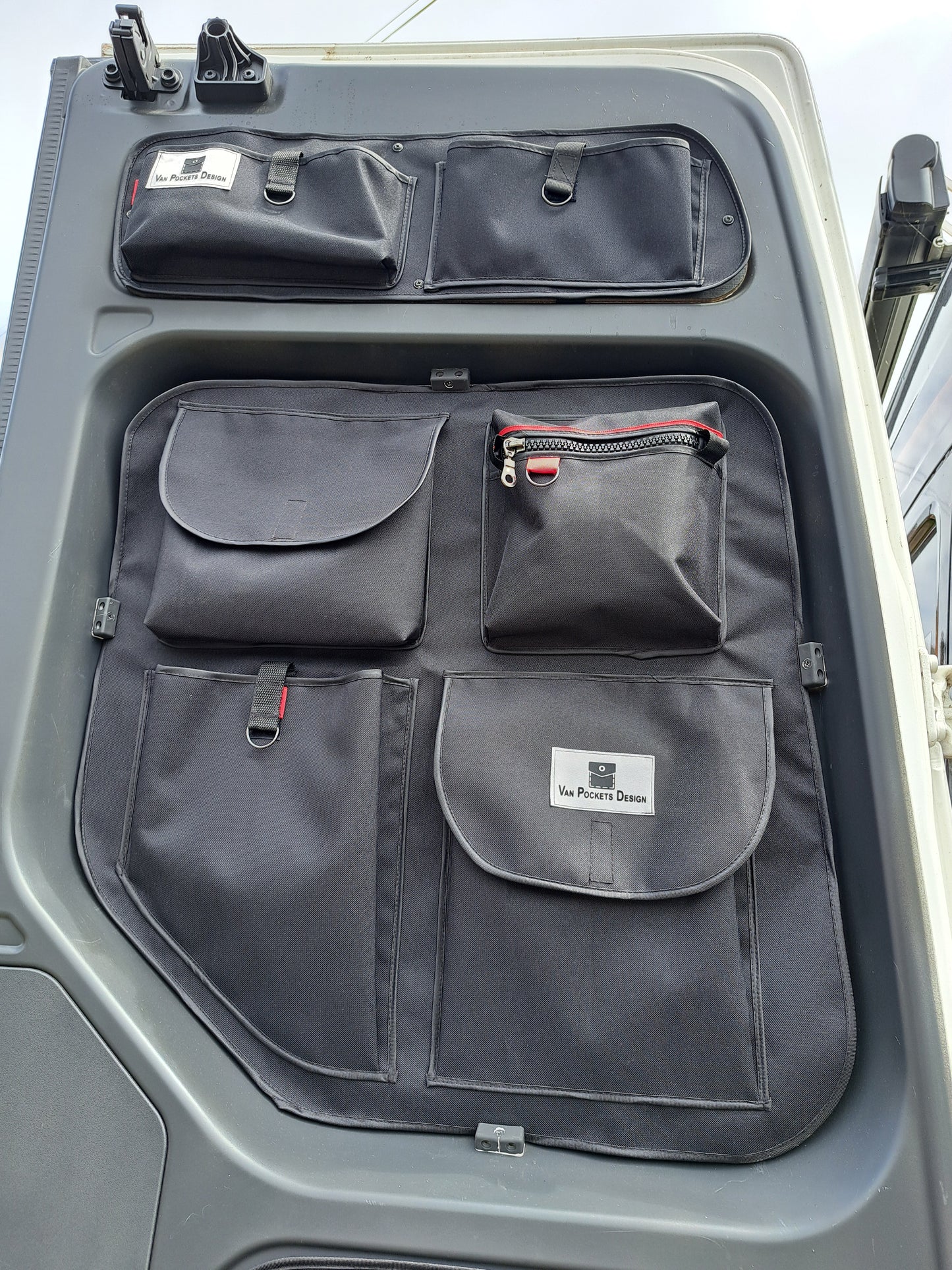 VW Crafter 2017+ Barn Door Storage Organiser middle Panel Set