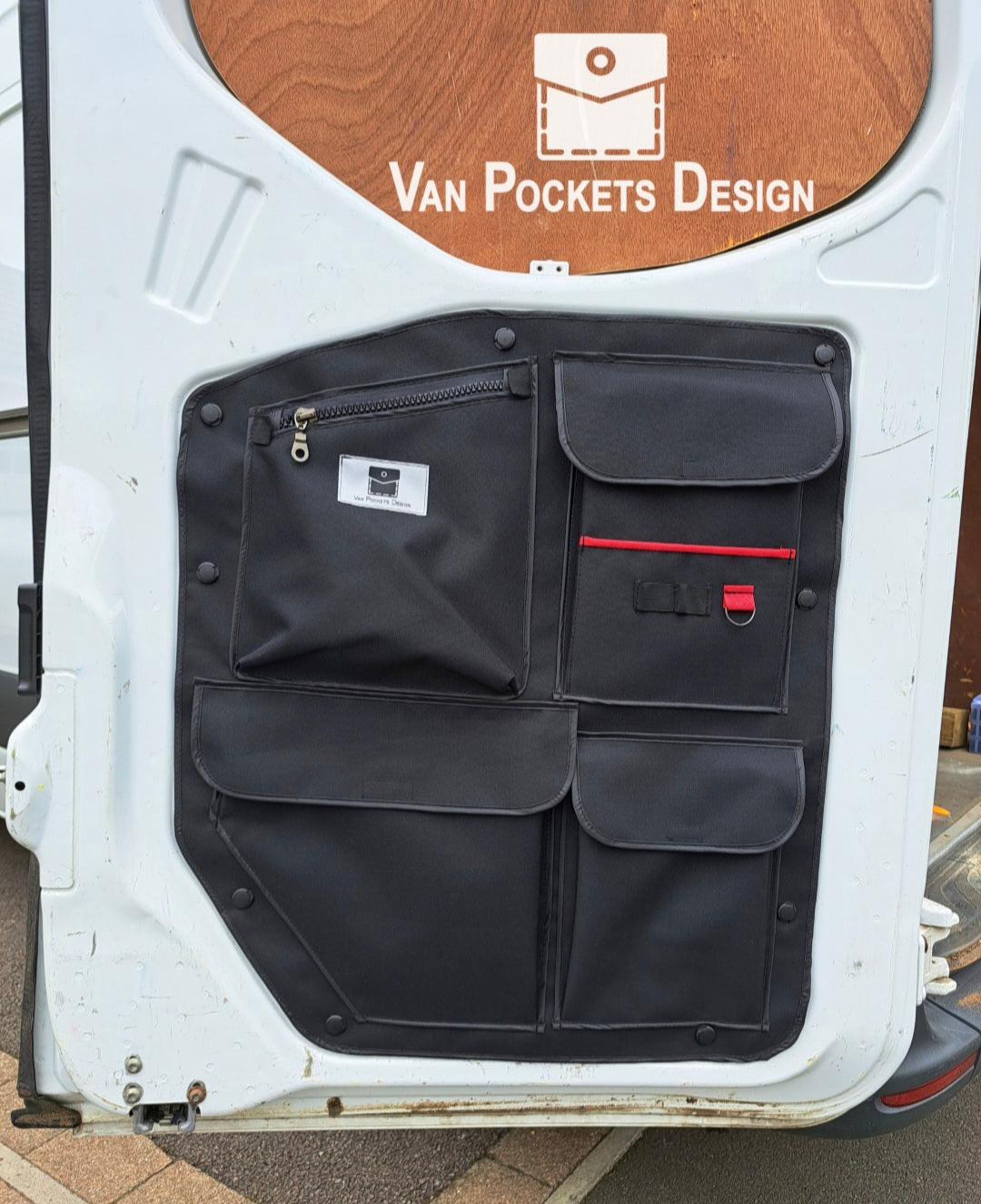thumbnail image 2 of Fuel Lagoon Barn Door Storage Organiser For VW Crafter & Sprinter Campervans 2006-2016 2 of 4