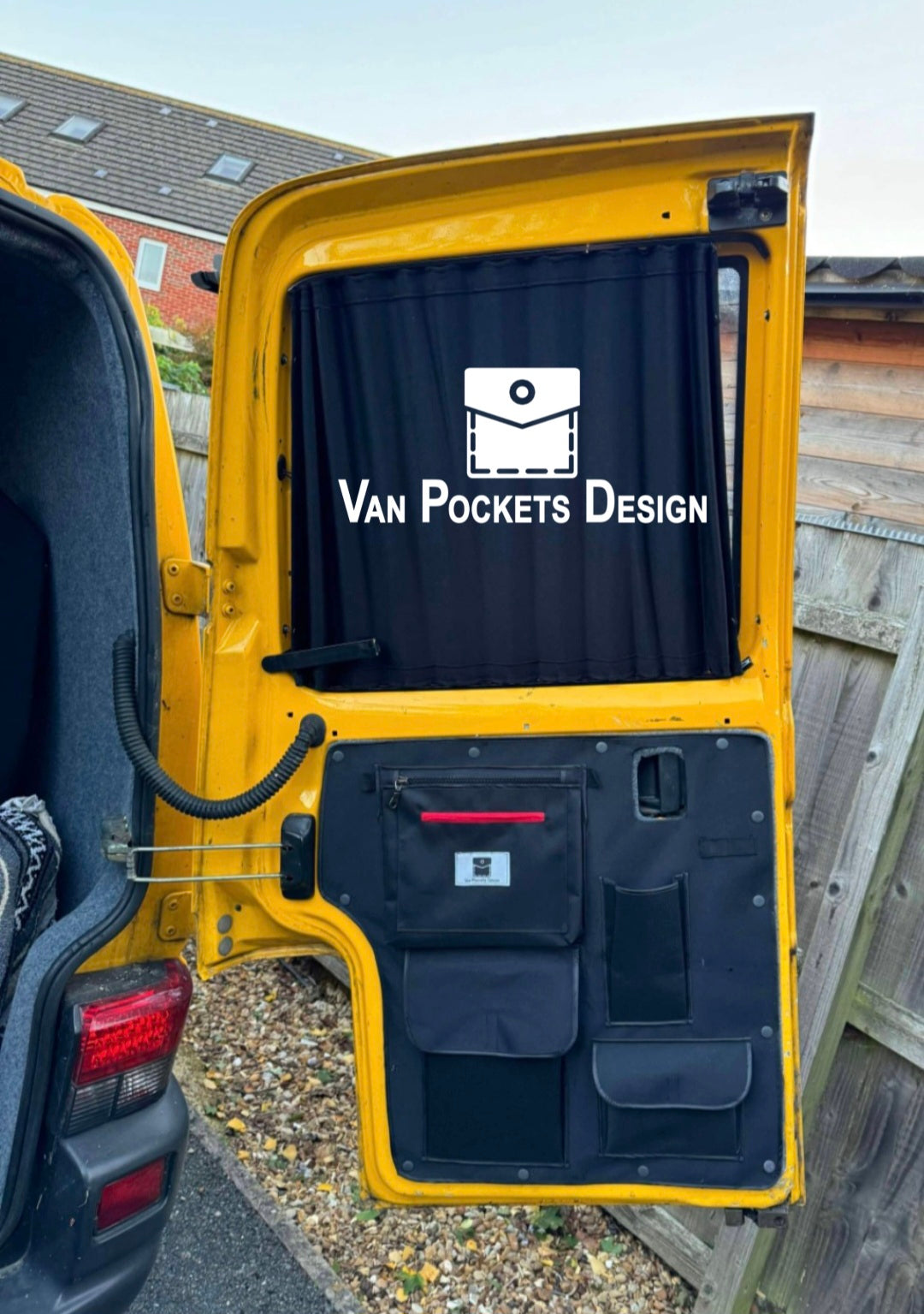 VW T4 Barn doors organiser set