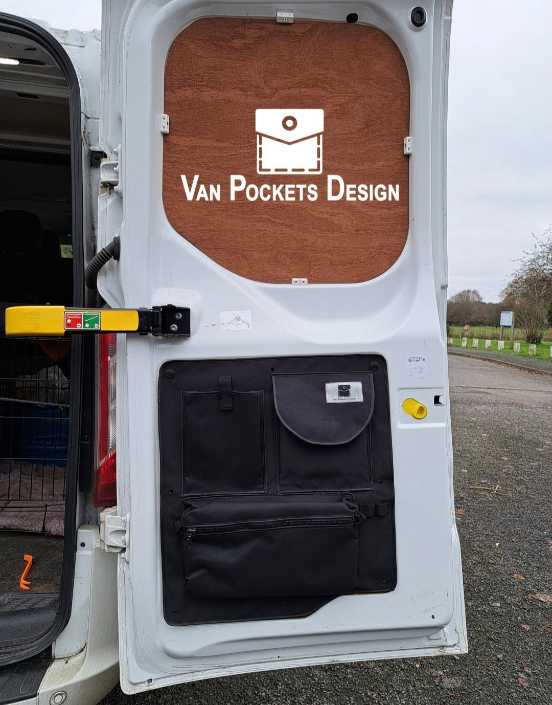 Ford Transit Custom Barn Door Storage RIGHT SIDE
