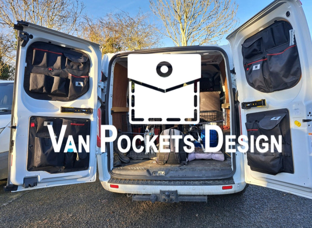 Ford Transit Custom Barn Door Storage Organiser Top Panel LEFT 2012 -2023