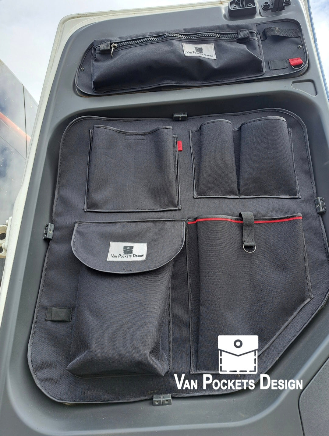 VW Crafter 2017+ Barn Door Storage Organiser middle Panel Set