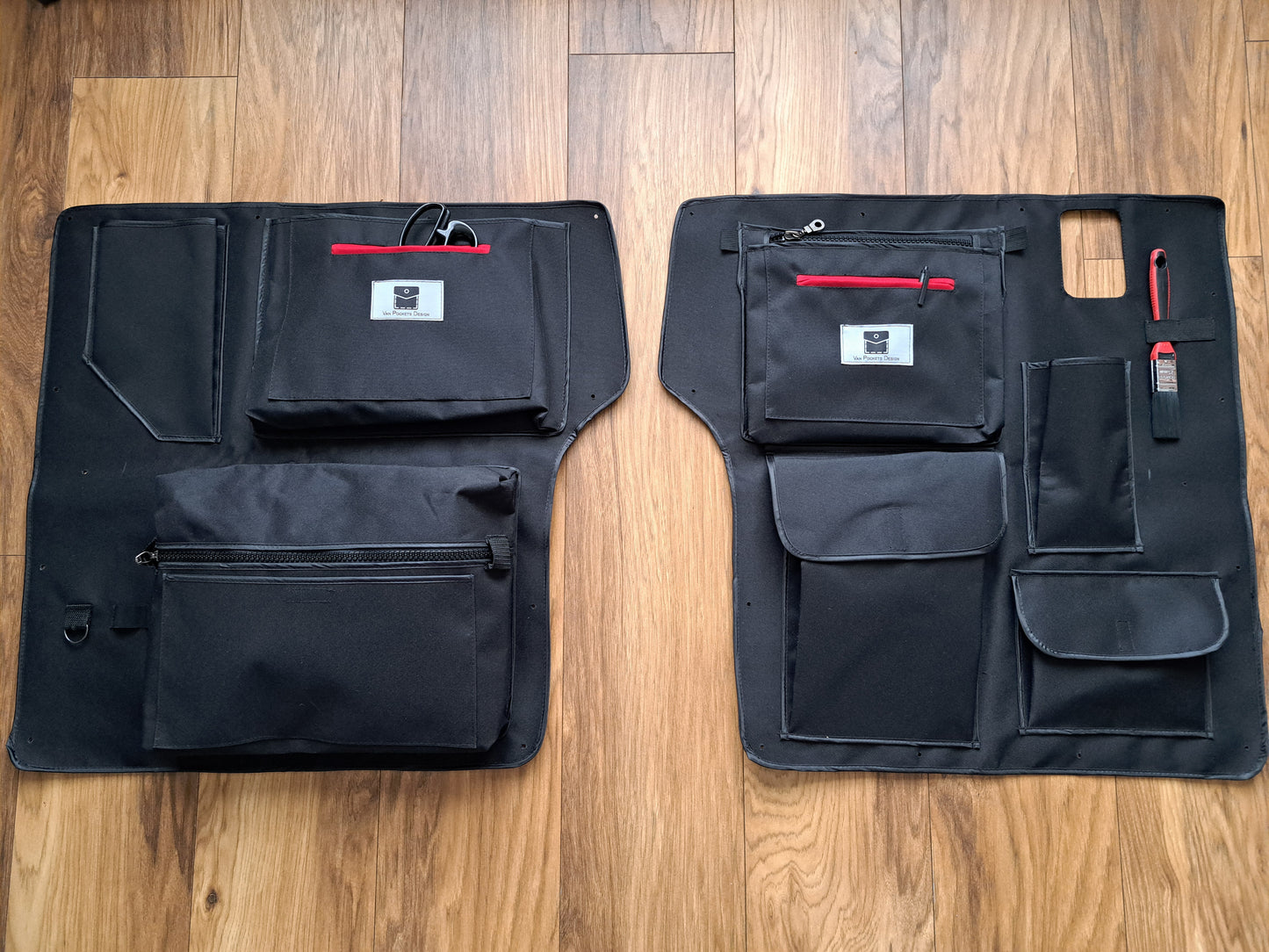 VW T4 Barn doors organiser set
