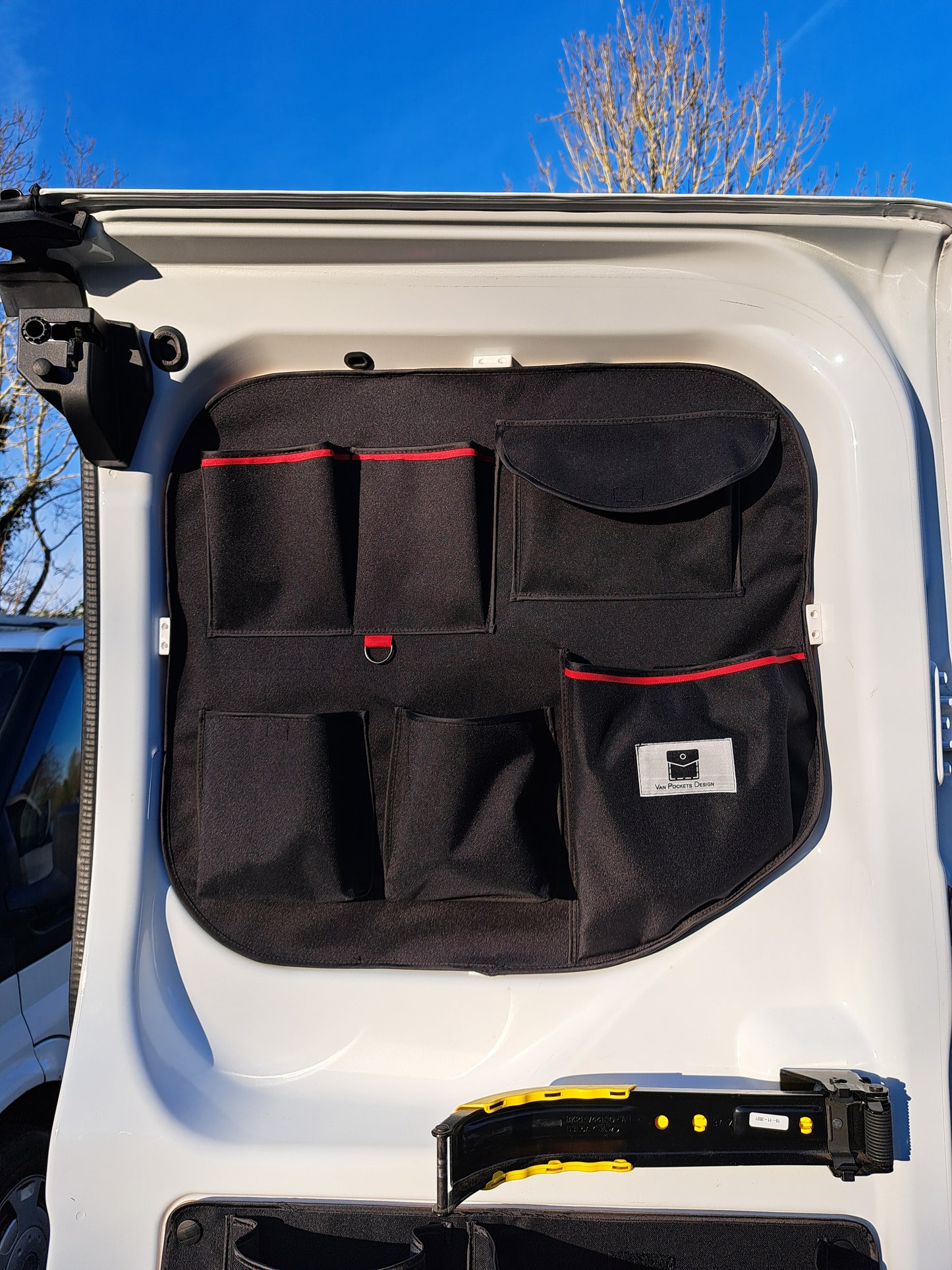 Ford Transit Custom Barn Door Storage Organiser Top Panel LEFT 2012 -2023