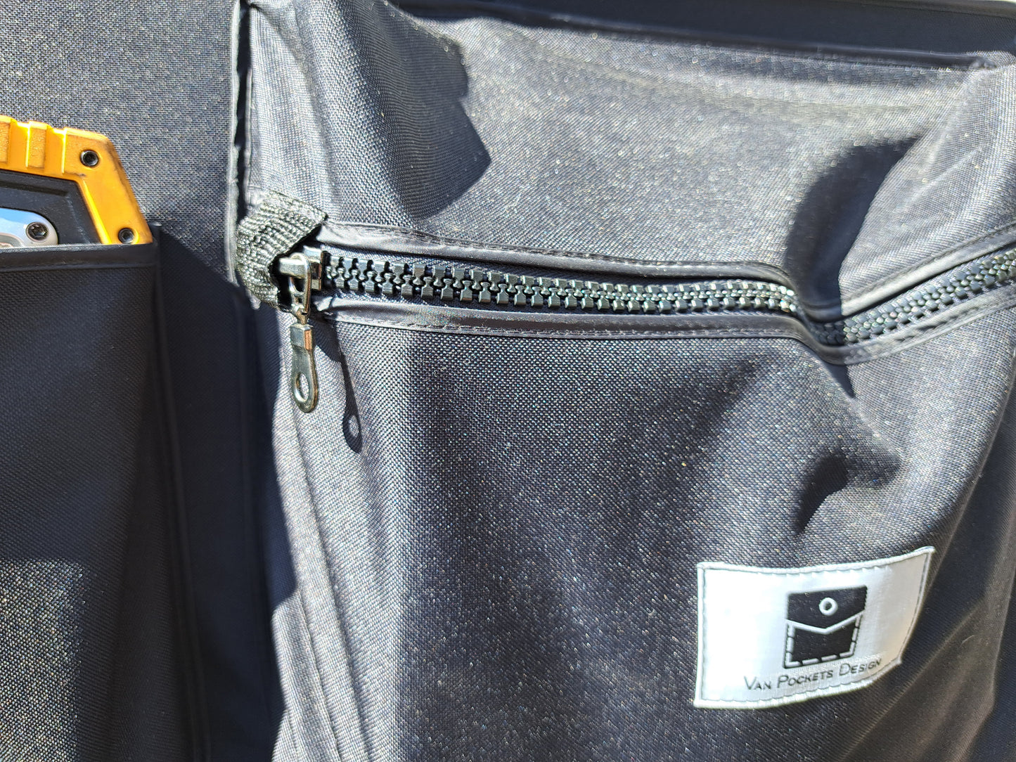 Renault Master Barn door storage organiser left side