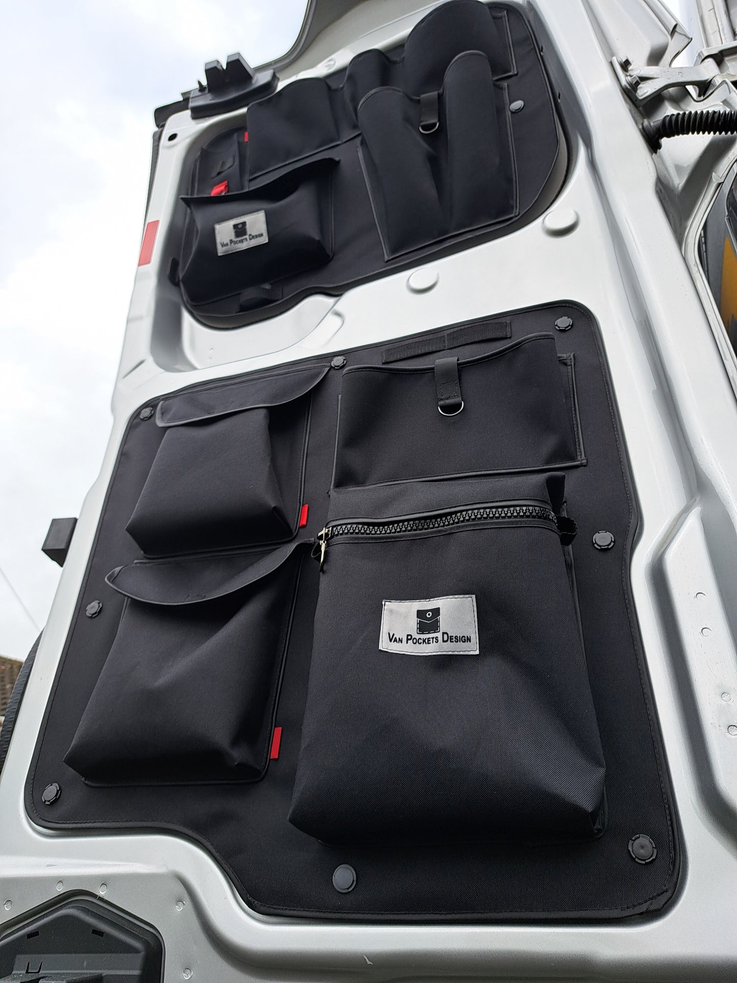 Ford Transit Custom Barn Door Storage Organiser all 4 panels set 2023-2025