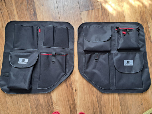 VW Crafter 2017+ Barn Door Storage Organiser middle Panel Set