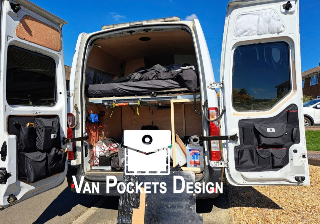 Renault Master Barn door storage organiser full set