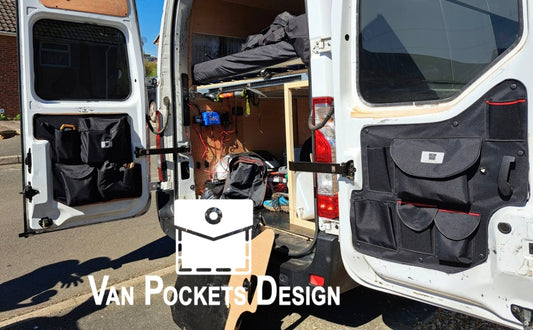 Renault Master Barn door storage organiser full set