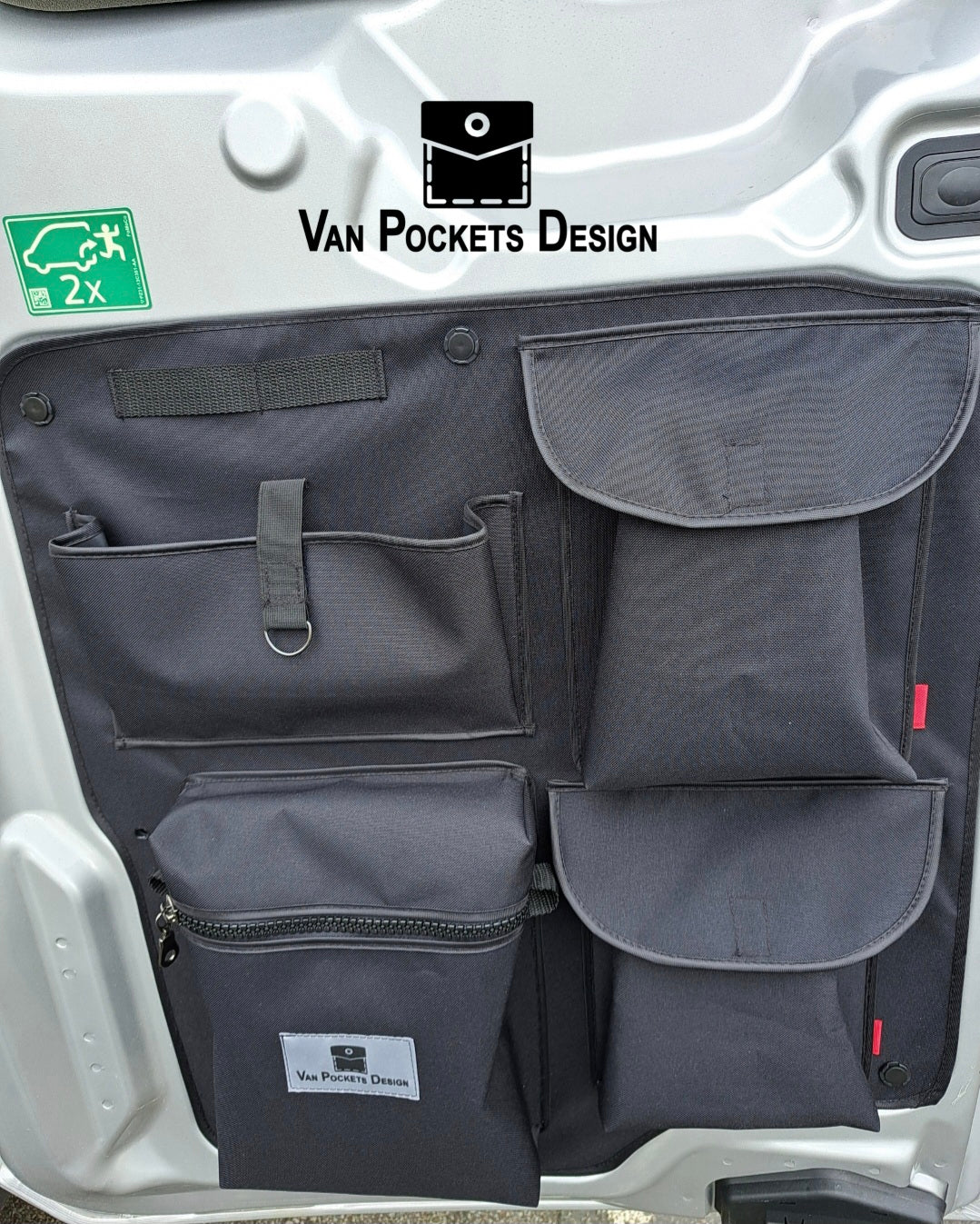 Ford Transit Custom barn door storage 2023-2025