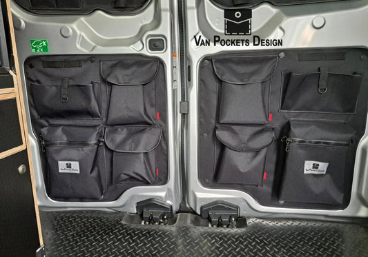 VW T7 Transporter barn door storage set 2025