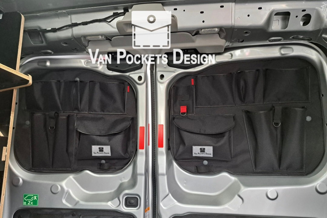 VW T7 transporter barn doors storage top set 2025