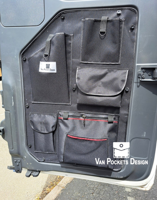 VW Crafter 2017+ Barn door storage organiser left side bottom one