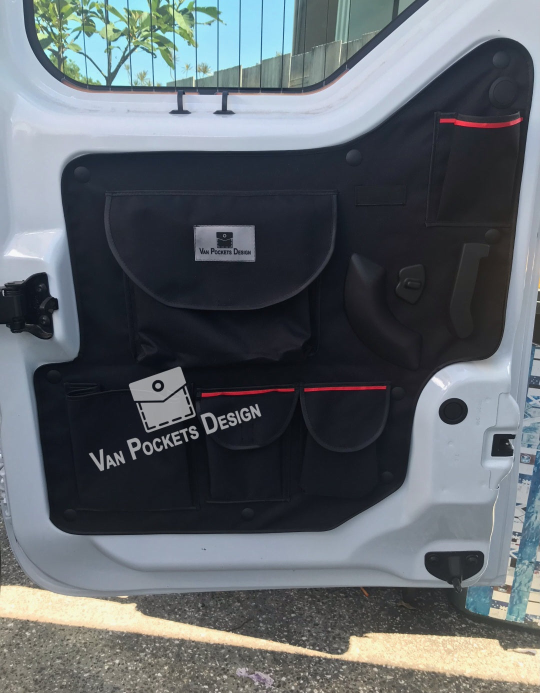 Renault Master Barn door storage organiser right side 2024+