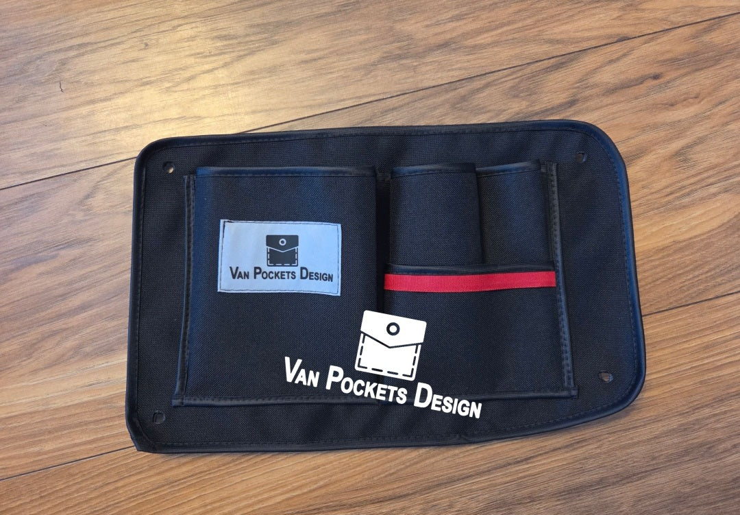 Ford Transit Connect Barn Door Storage Organiser set of 4 pockets 2012-2022