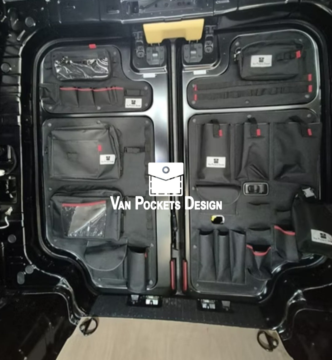 KIA PV5 Barn Doors Storage Organiser Set